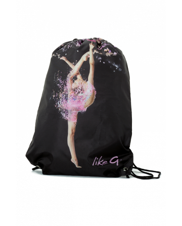 Sac à liens coulissants noir Like G