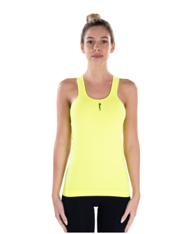 Débardeur Venturelli jaune néon/Yellow 118